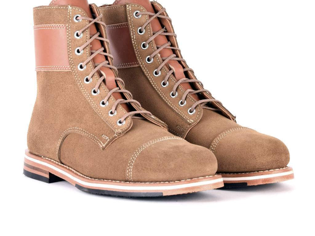 mens leather boots tall